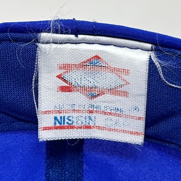 Vintage Planters Trail Mix Hat Baseball Cap Peanuts Snack Hiking Snapback Blue - Picture 8 of 9